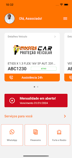 Android application Motosfera Car screenshort