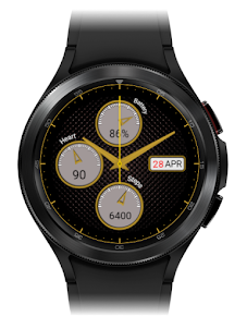 CarbonChrono Face Watch