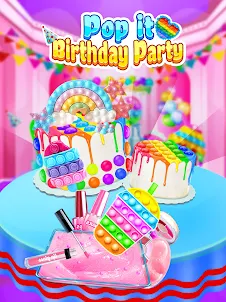Pop It Birthday Party