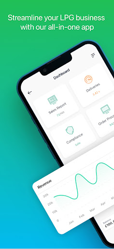 Android application Gas Dealer screenshort