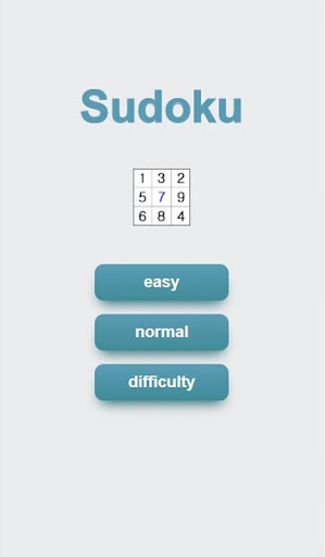 Android application Sudoku Game screenshort