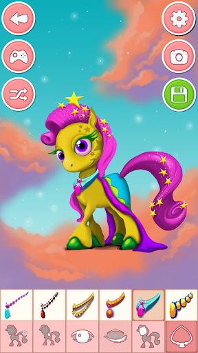 Unicorn & Pony Dress up Games 4.0 screenshots 5
