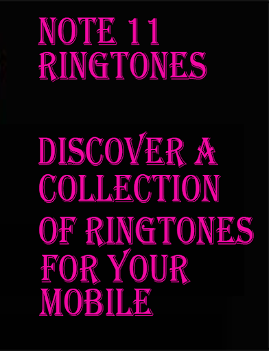 mi Note 11 Ringtones Screen 2