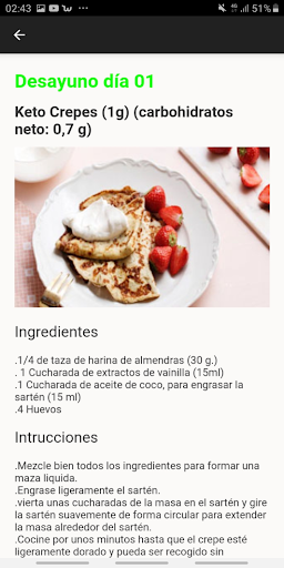Dieta Keto: Recetas y Consejos Screen 3