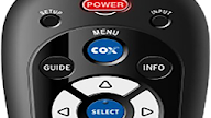 How To Connect Cox Remote To Tv : Batteries are installed in the remote.