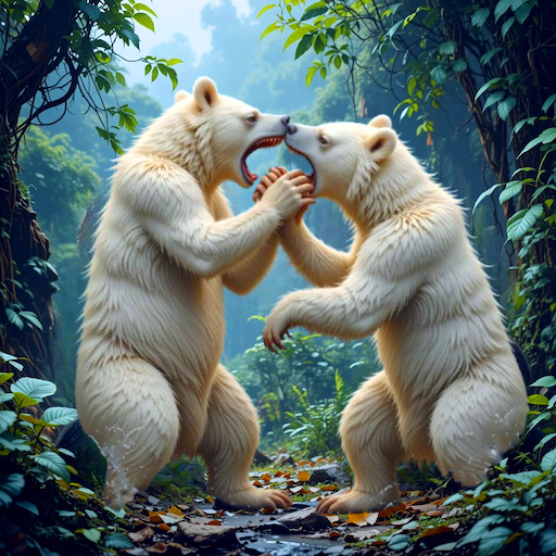 Bear simulator fights