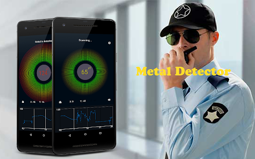 Android application Metal detector - Metal sniffer screenshort