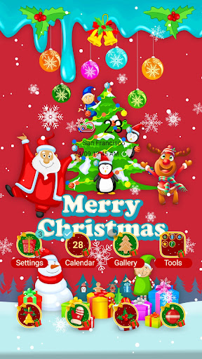Android application Mint Cute Chritstmas-Wallpaper screenshort