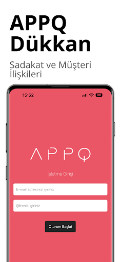 Android application APPQ Dükkan screenshort