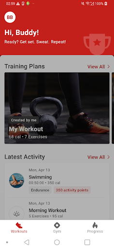 ThriveFitnessSD Screen 3