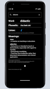 WordDefiner English Dictionary