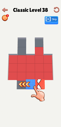 Swipe Block Painting 3D - Screenshot 2