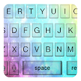 Rainbow Glitter Keyboard Theme icon