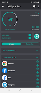 KillApps : Close all apps Mod Apk 1.24.3 (Premium Unlocked) 4