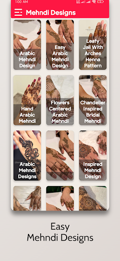 Mehndi Design Easy and Offline