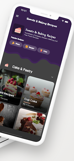 Screenshot of Sweet & Baking Recipes Offline