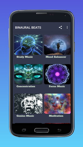 Android application Binaural Beats screenshort