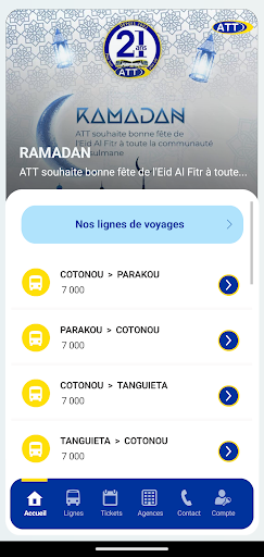 Android application LES BUS ATT screenshort