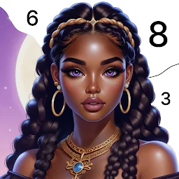 Ebony Story Color By Number Mod Apk