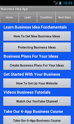 Entrepreneur Business Ideas -  Screenshot 1 - AppWisp.com