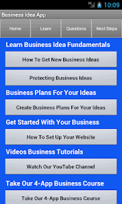 Captura de Pantalla 1 Entrepreneur Business Ideas -  android