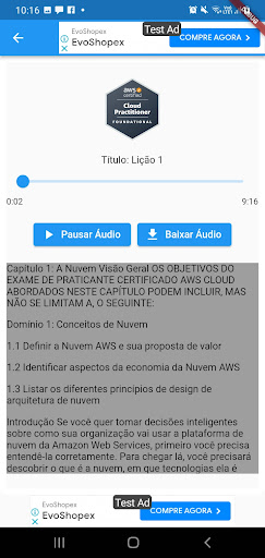 Preparação CLF-C01 AWS Screen 3