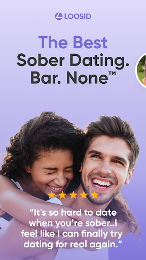 Android application Loosid: Sober Dating & Meetups screenshort