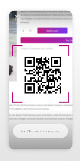 ClickFitTest for Partners Screen 2