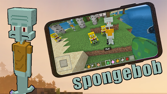 Spongebob mod for Minecraft