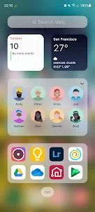 Lanceur iOS 17 Lite