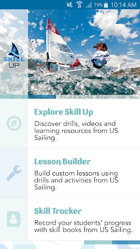 Android application Skill Up screenshort