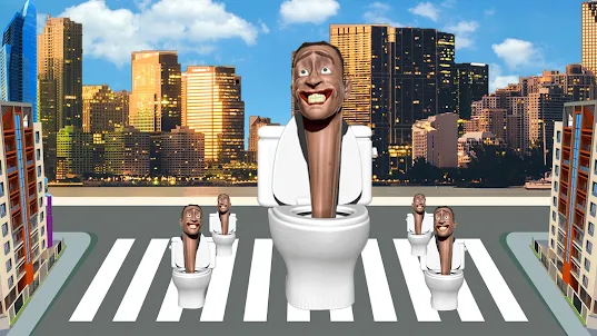 Skibidi Toilet 3dshooting war