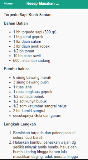 Resep Masakan Daging Kambing dan Daging Sapi