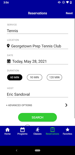 GPTC Mobile App Screen 2