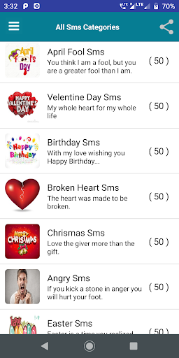 2024 Love Messages Screenshot