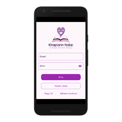 Android application Kitapların Nabzı screenshort