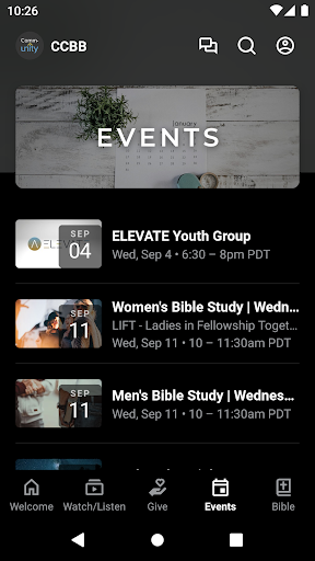 Community Church Big Bear Screen 3