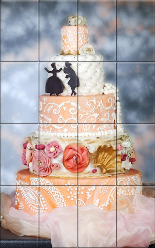 Tile Puzzle Wedding Cake Screen 2