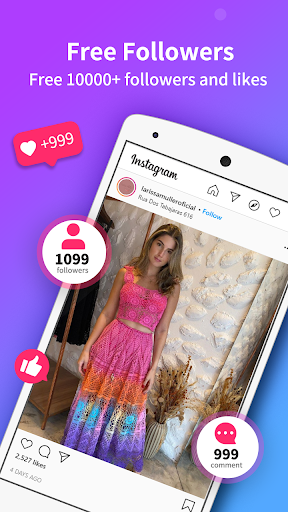 Followers for instagram likes+ Screen 2