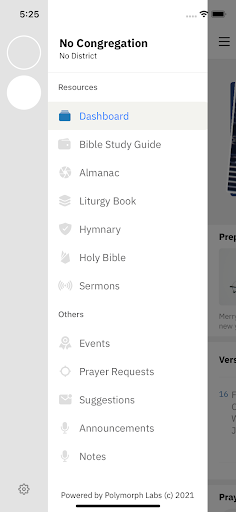 Android application Presby Companion screenshort
