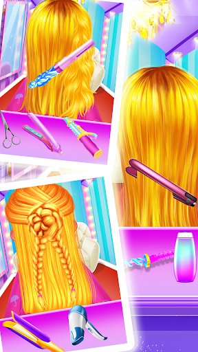 Android application Bella Doll Braided Hair Salon screenshort