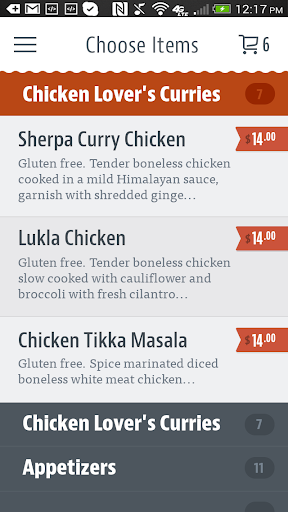 Himalaya Cuisine of India Screen 3