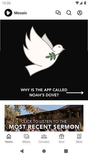 Android application Noah's Dove screenshort