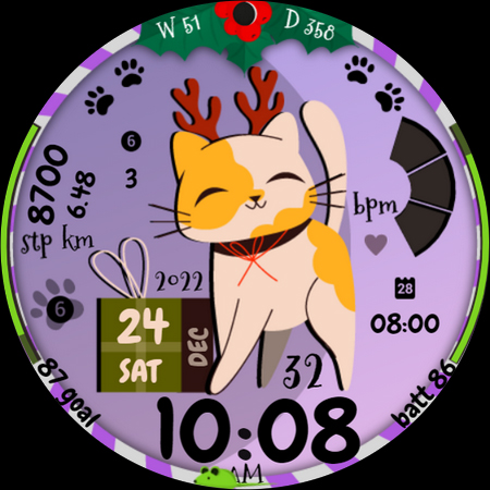 Voron Christmas Cat4 Animation