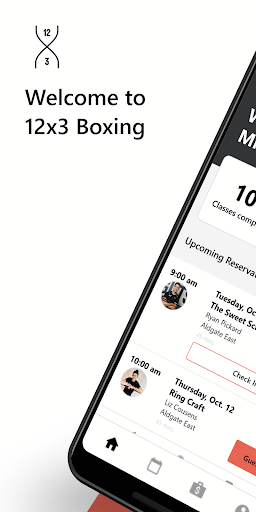 Android application 12x3 Boxing screenshort