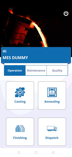 Android application TML DIP VISION screenshort