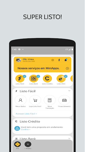 Android application Super Listo screenshort