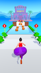 Twerk Race 3D: Lauf spiele