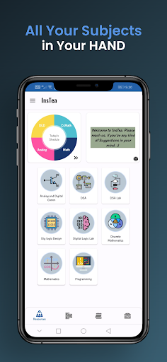 Android application InsTea screenshort