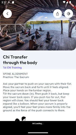 Tai Chi Chuan Training Screen 2